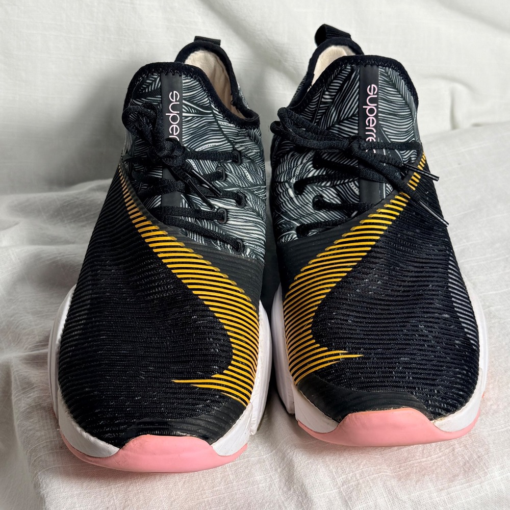 Nike Air Zoom SuperRep BQ7043-081 Women 8.5 Black Orange Training Shoes HIIT Gym